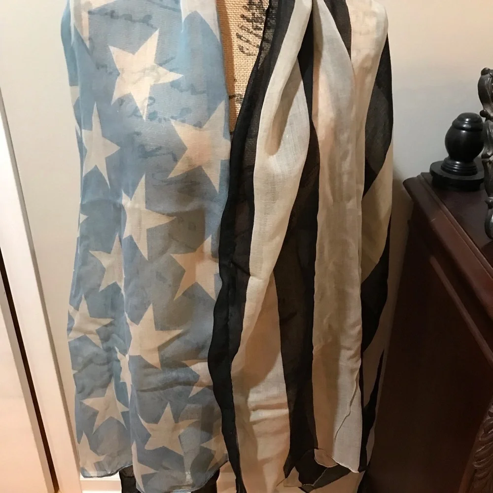 ✌️Bohemian Vibes Flag Scarf